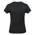 Pitch Black - Back - Gildan Womens-Ladies Softstyle Midweight T-Shirt