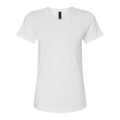 White - Front - Gildan Womens-Ladies Softstyle Midweight T-Shirt