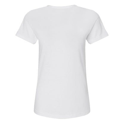 White - Back - Gildan Womens-Ladies Softstyle Midweight T-Shirt