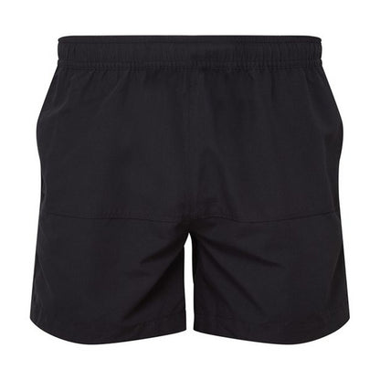 Black - Back - Asquith & Fox Mens Swim Shorts