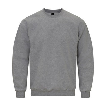 Sports Grey - Front - Gildan Unisex Adult Softstyle Fleece Midweight Sweatshirt