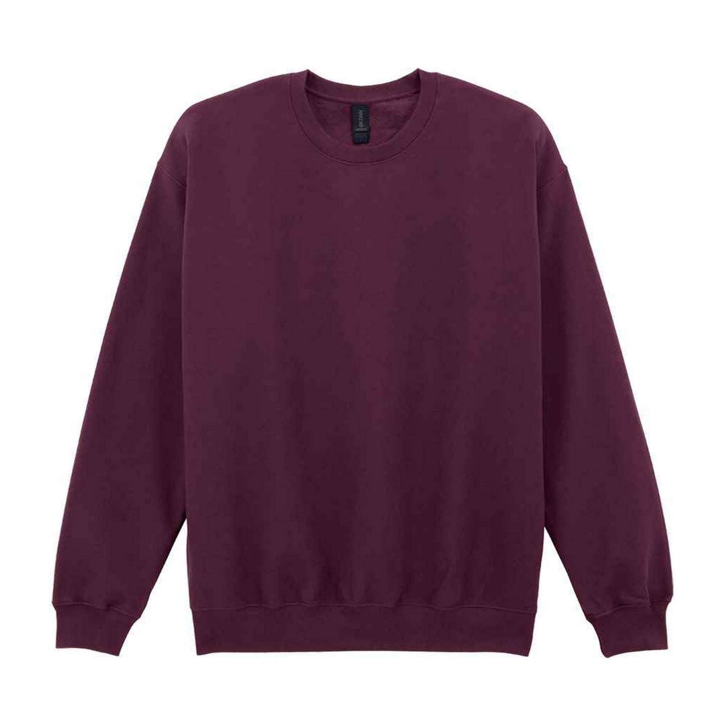Maroon - Front - Gildan Unisex Adult Softstyle Fleece Midweight Sweatshirt