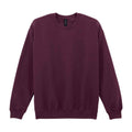 Maroon - Front - Gildan Unisex Adult Softstyle Fleece Midweight Sweatshirt
