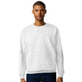 Ash Grey - Side - Gildan Unisex Adult Softstyle Fleece Midweight Sweatshirt