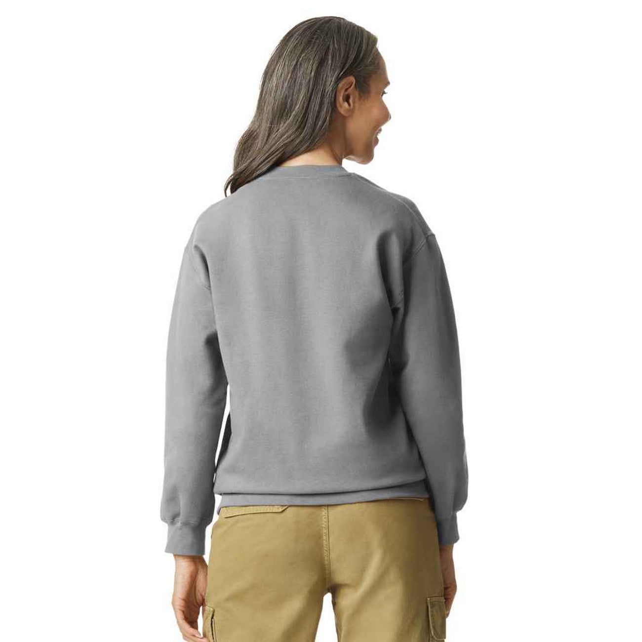 Cement - Back - Gildan Unisex Adult Softstyle Fleece Midweight Sweatshirt