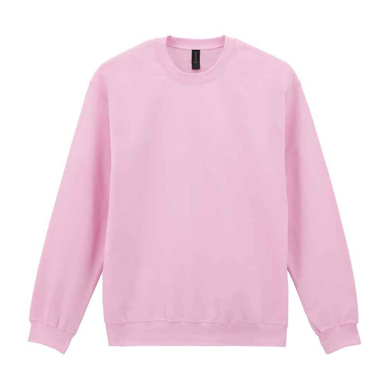 Light Pink - Front - Gildan Unisex Adult Softstyle Fleece Midweight Sweatshirt