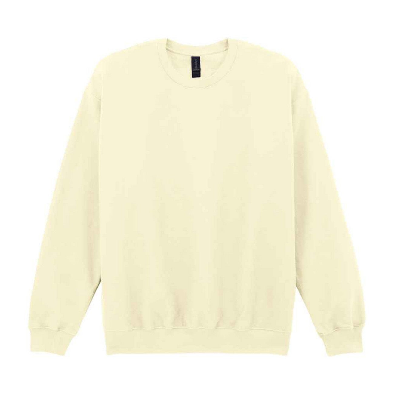 Off White - Front - Gildan Unisex Adult Softstyle Fleece Midweight Sweatshirt