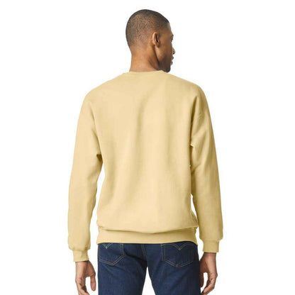 Yellow Haze - Back - Gildan Unisex Adult Softstyle Fleece Midweight Sweatshirt