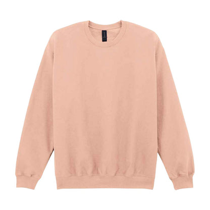 Dusty Rose - Front - Gildan Unisex Adult Softstyle Fleece Midweight Sweatshirt
