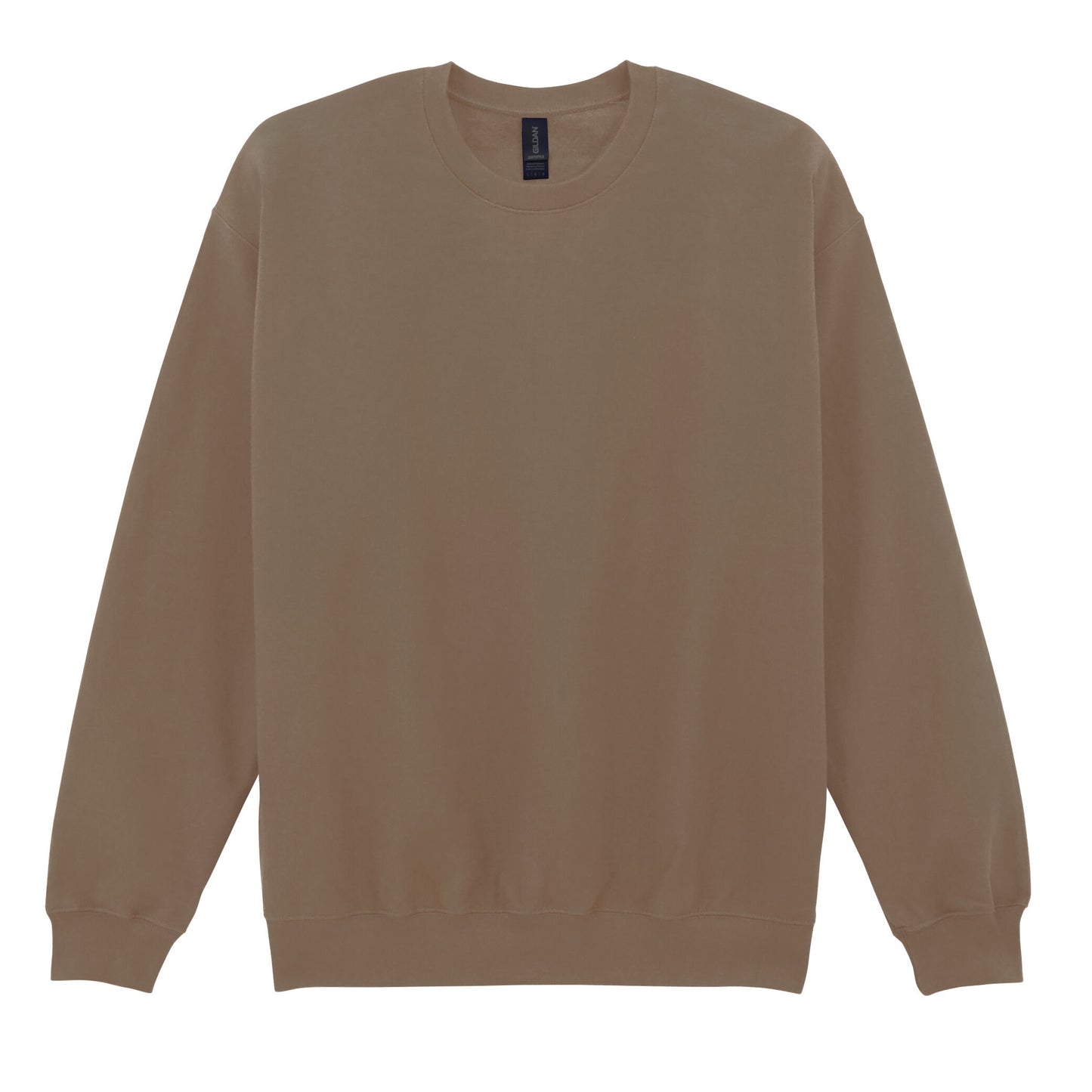 Brown Savana - Front - Gildan Unisex Adult Softstyle Fleece Midweight Sweatshirt