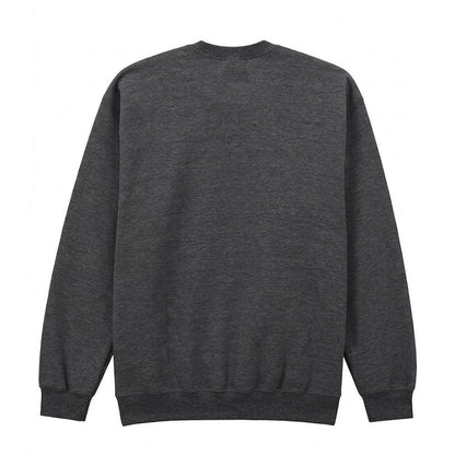 Heather Black - Back - Gildan Unisex Adult Softstyle Fleece Midweight Sweatshirt