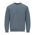 Stone Blue - Front - Gildan Unisex Adult Softstyle Fleece Midweight Sweatshirt