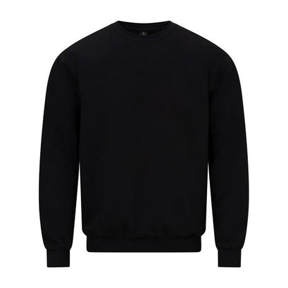 Black - Front - Gildan Unisex Adult Softstyle Fleece Midweight Sweatshirt