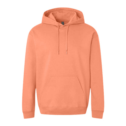 Tangerine - Front - Gildan Unisex Adult Softstyle Fleece Midweight Hoodie