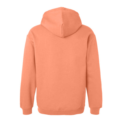 Tangerine - Back - Gildan Unisex Adult Softstyle Fleece Midweight Hoodie