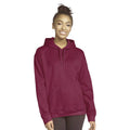 Maroon - Lifestyle - Gildan Unisex Adult Softstyle Fleece Midweight Hoodie