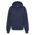 Navy - Front - Gildan Unisex Adult Softstyle Fleece Midweight Hoodie