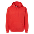 Red - Front - Gildan Unisex Adult Softstyle Fleece Midweight Hoodie