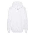 White - Back - Gildan Unisex Adult Softstyle Fleece Midweight Hoodie