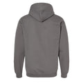 Charcoal - Back - Gildan Unisex Adult Softstyle Fleece Midweight Hoodie