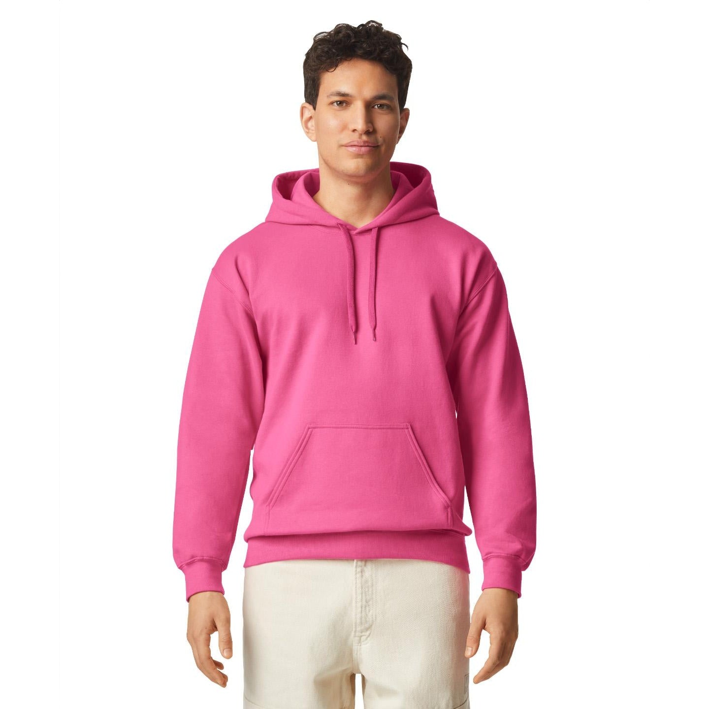Pink Lemonade - Side - Gildan Unisex Adult Softstyle Fleece Midweight Hoodie