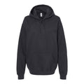 Black - Front - Gildan Unisex Adult Softstyle Fleece Midweight Hoodie