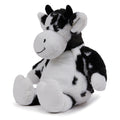 White-Black - Lifestyle - Mumbles Zippie Cow Plush Toy