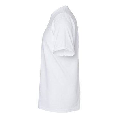 White - Side - Gildan Unisex Adult Softstyle Midweight T-Shirt