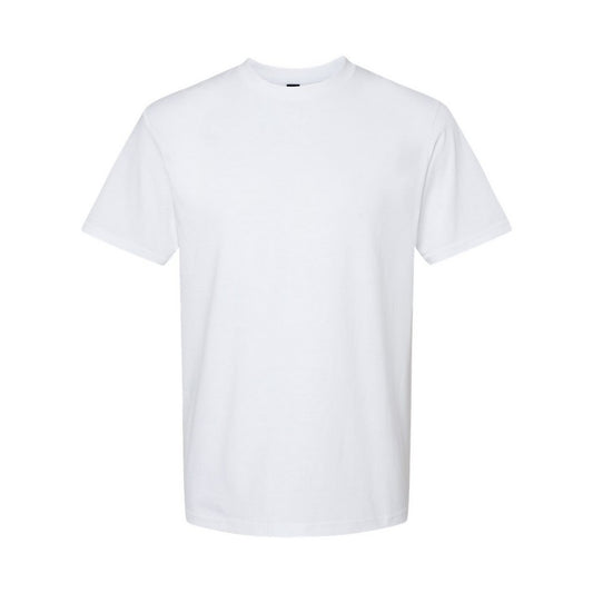 White - Front - Gildan Unisex Adult Softstyle Midweight T-Shirt
