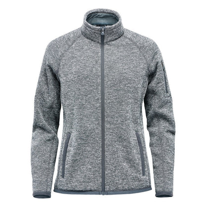 Granite - Front - Stormtech Womens-Ladies Avalanche Full Zip Fleece Jacket