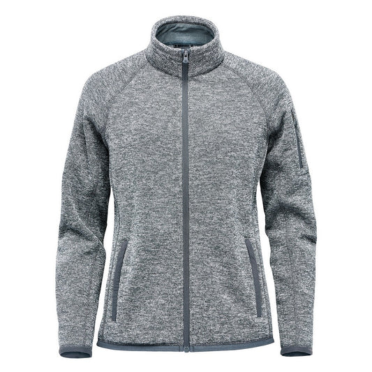 Granite - Front - Stormtech Womens-Ladies Avalanche Full Zip Fleece Jacket