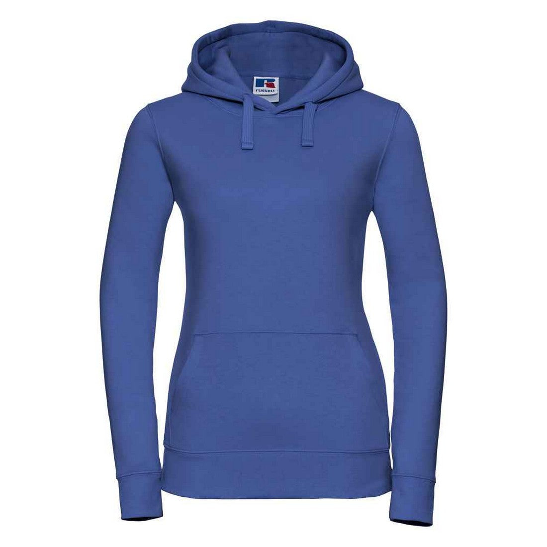 Bright Royal - Front - Russell Womens-Ladies Authentic Hoodie