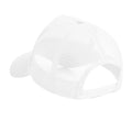 White - Back - Beechfield Childrens-Kids Trucker Cap