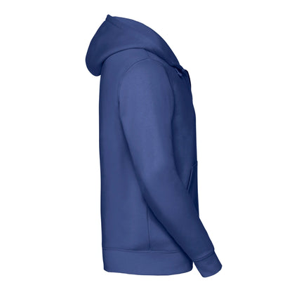 Bright Royal Blue - Side - Russell Mens Authentic Full Zip Hoodie