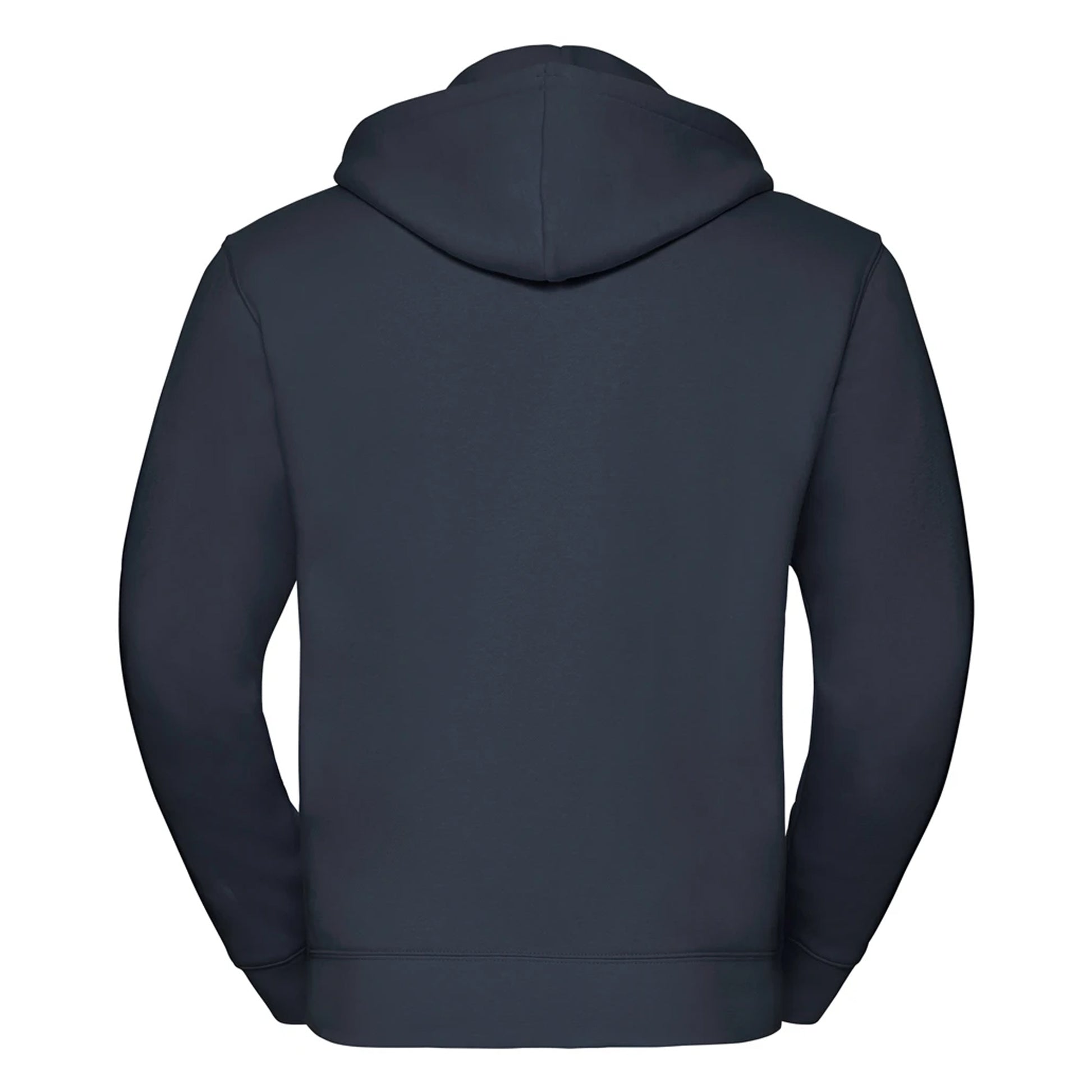 French Navy - Back - Russell Mens Authentic Full Zip Hoodie