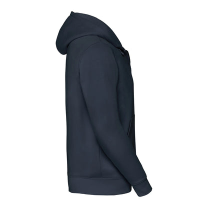 French Navy - Side - Russell Mens Authentic Full Zip Hoodie