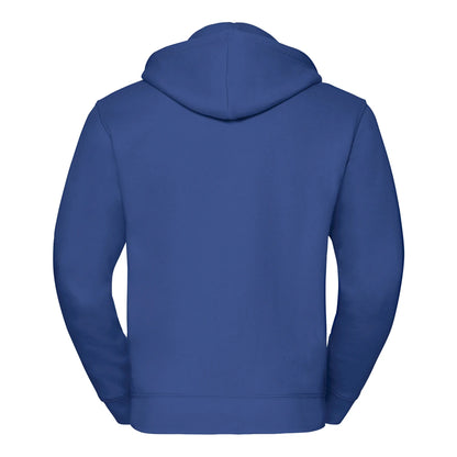 Bright Royal Blue - Back - Russell Mens Authentic Full Zip Hoodie
