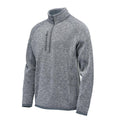 Black Heather - Front - Stormtech Mens Avalanche Full Zip Fleece Jacket