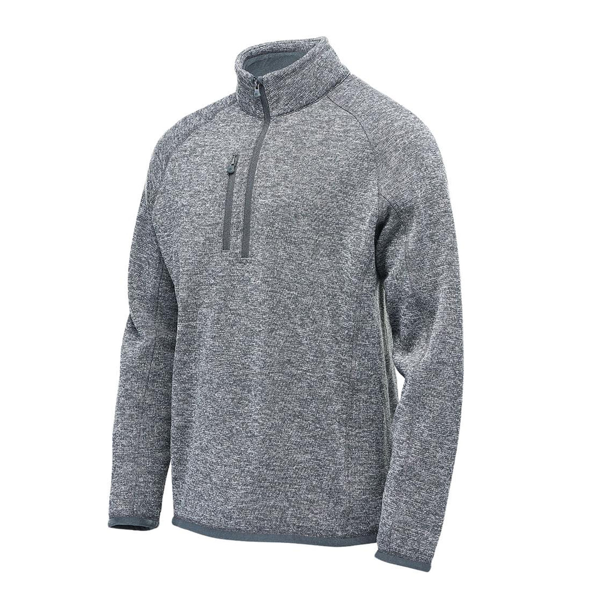 Granite Heather - Side - Stormtech Mens Avalanche Full Zip Fleece Jacket
