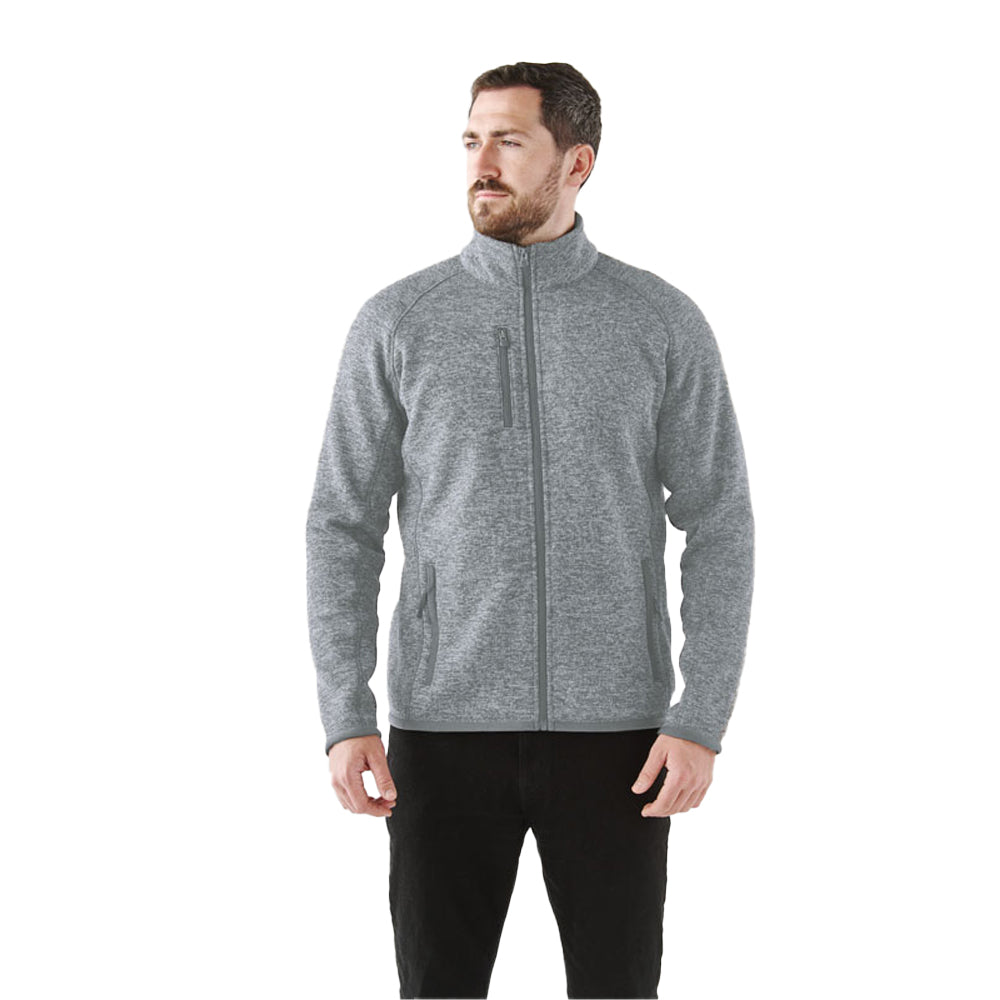 Granite - Front - Stormtech Mens Avalanche Full Zip Fleece Jacket