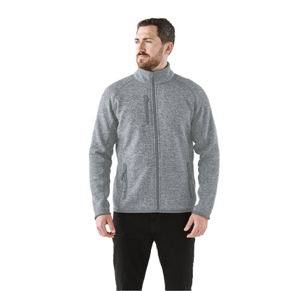 Granite - Front - Stormtech Mens Avalanche Full Zip Fleece Jacket