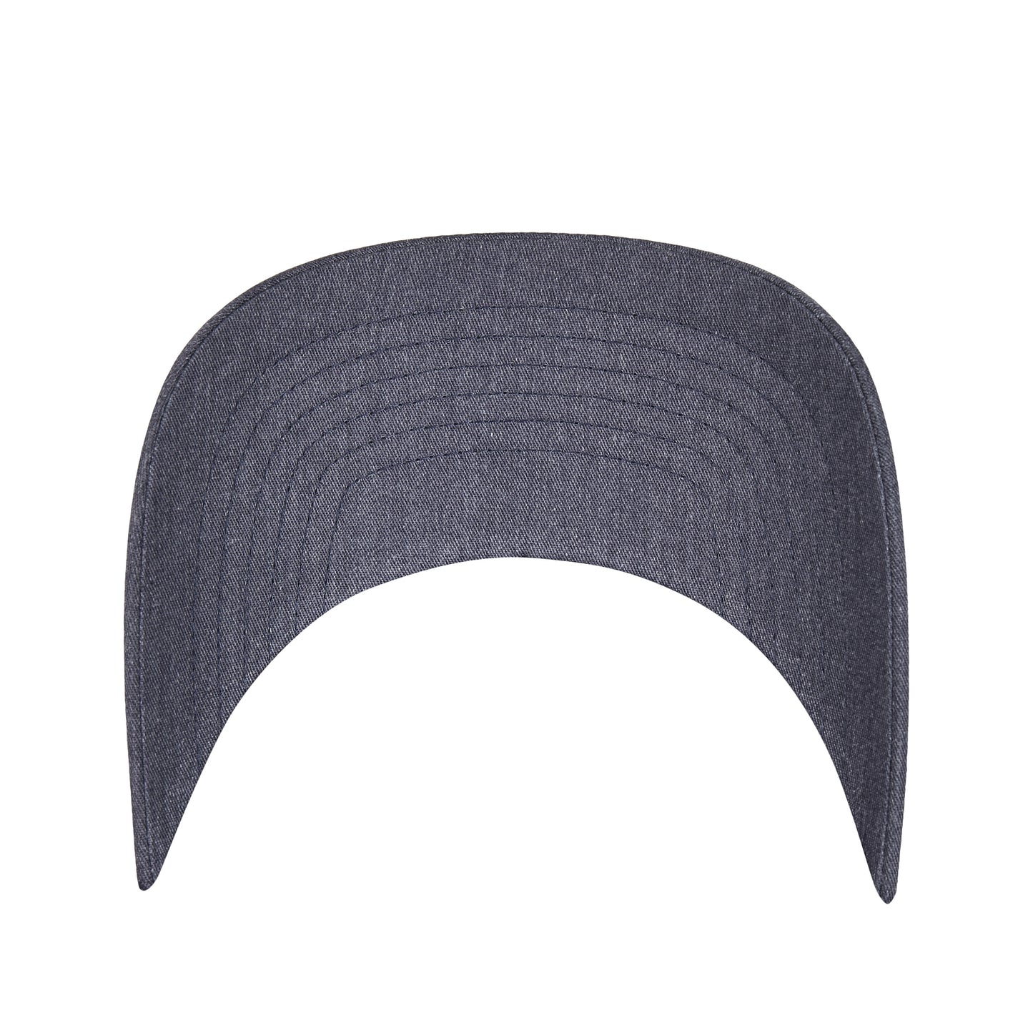 Heather-Navy - Pack Shot - Flexfit Unisex Adult Trucker Cap
