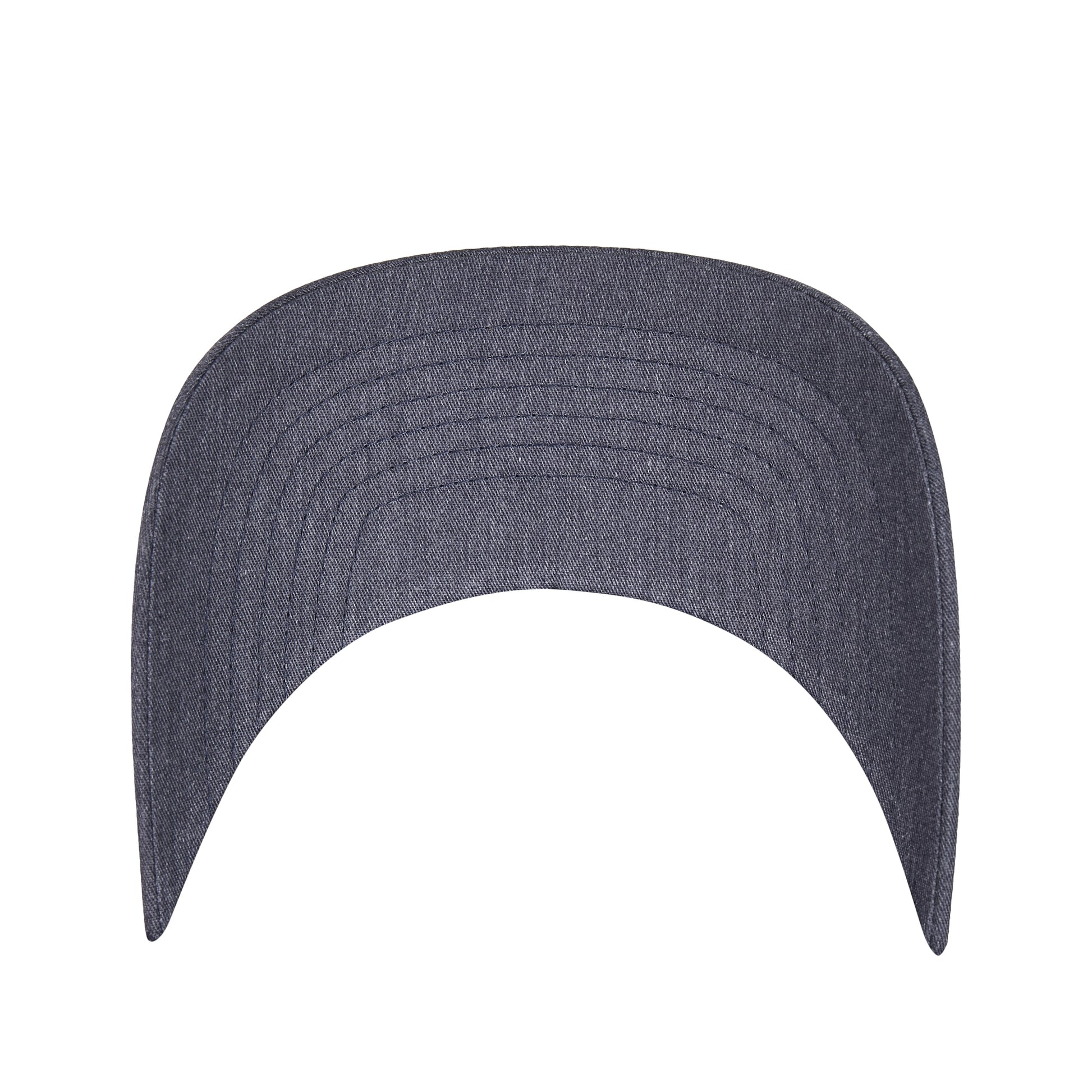Heather-Navy - Pack Shot - Flexfit Unisex Adult Trucker Cap