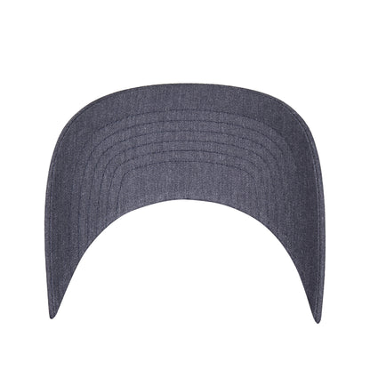 Heather-Navy - Pack Shot - Flexfit Unisex Adult Trucker Cap