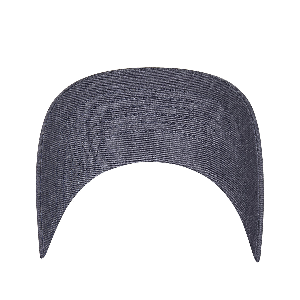 Heather-Navy - Pack Shot - Flexfit Unisex Adult Trucker Cap