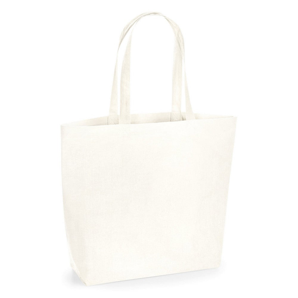 Sea Salt - Front - Westford Mill Organic Natural Dyed Tote Bag