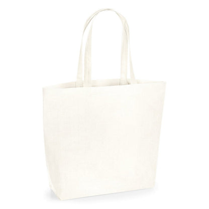 Sea Salt - Front - Westford Mill Organic Natural Dyed Tote Bag