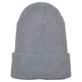Grey - Front - Flexfit Unisex Adult Knitted Recycled Yarn Beanie
