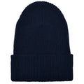 Navy - Front - Flexfit Unisex Adult Knitted Recycled Yarn Beanie