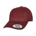 Maroon - Front - Flexfit Unisex Adult Premium Snapback Cap
